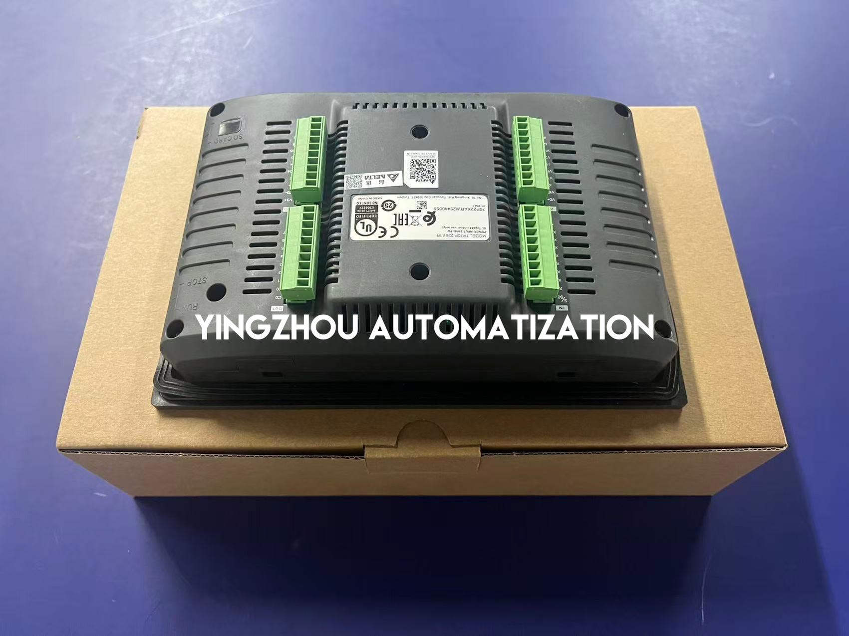 Delta TP70P-22XA1R Integrated HMI PLC | 7 Inch Touch Screen | 8DI/8DO Relay | 4AI/2AO Analog Built-in | Brand New Original-vezhoo
