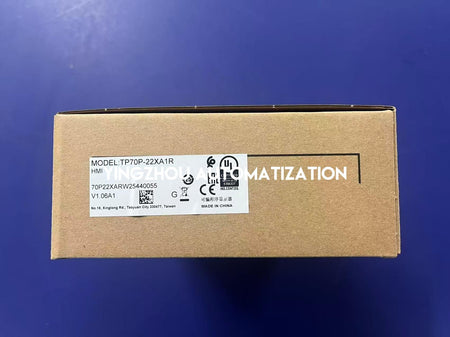 Delta TP70P-22XA1R Integrated HMI PLC | 7 Inch Touch Screen | 8DI/8DO Relay | 4AI/2AO Analog Built-in | Brand New Original-vezhoo