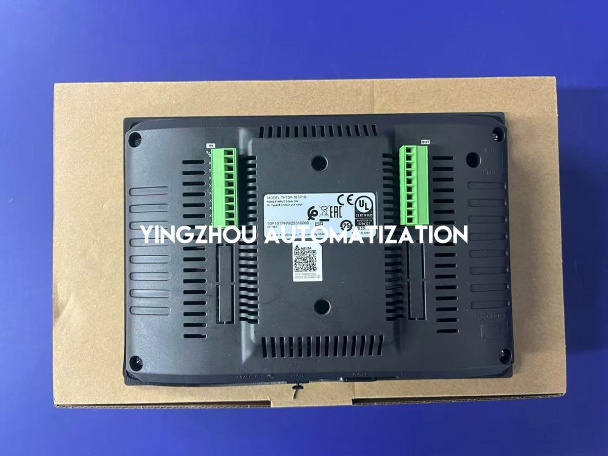 Delta TP70P-16TP1R Integrated HMI PLC | 7 Inch Touch Screen | 8DI/8DO Relay Output | All-in-One Controller | Brand New Original-vezhoo