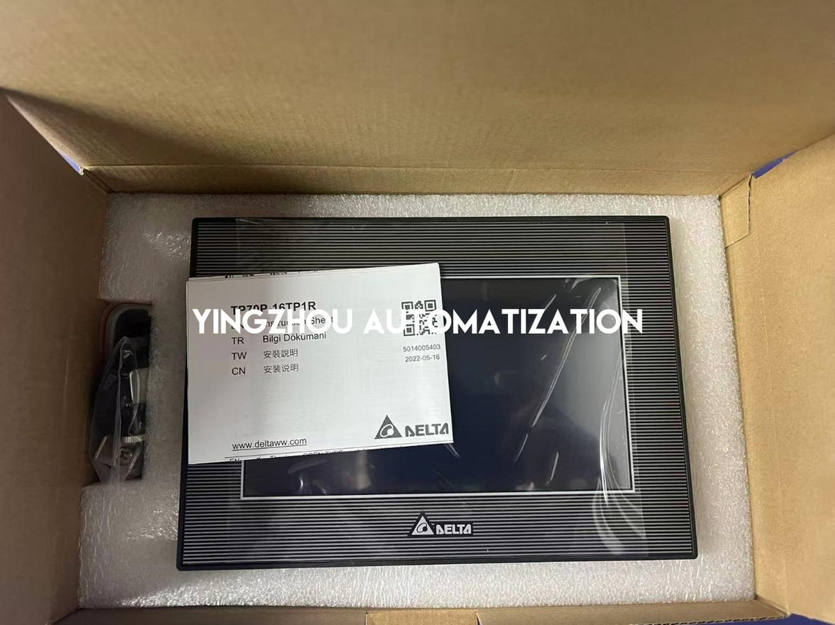 Delta TP70P-16TP1R Integrated HMI PLC | 7 Inch Touch Screen | 8DI/8DO Relay Output | All-in-One Controller | Brand New Original-vezhoo