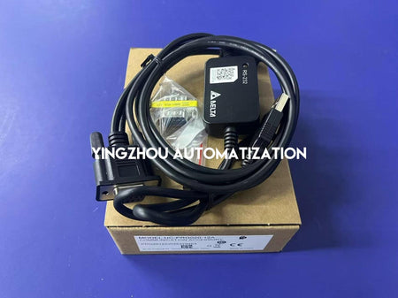 Delta UC-PRG020-12A Programming Cable - USB to RJ11/RJ12, For Delta VFD, PLC, and HMI-vezhoo