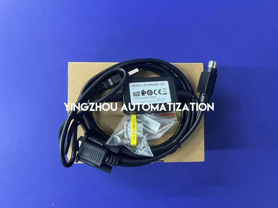 Delta UC-PRG020-12A Programming Cable - USB to RJ11/RJ12, For Delta VFD, PLC, and HMI-vezhoo