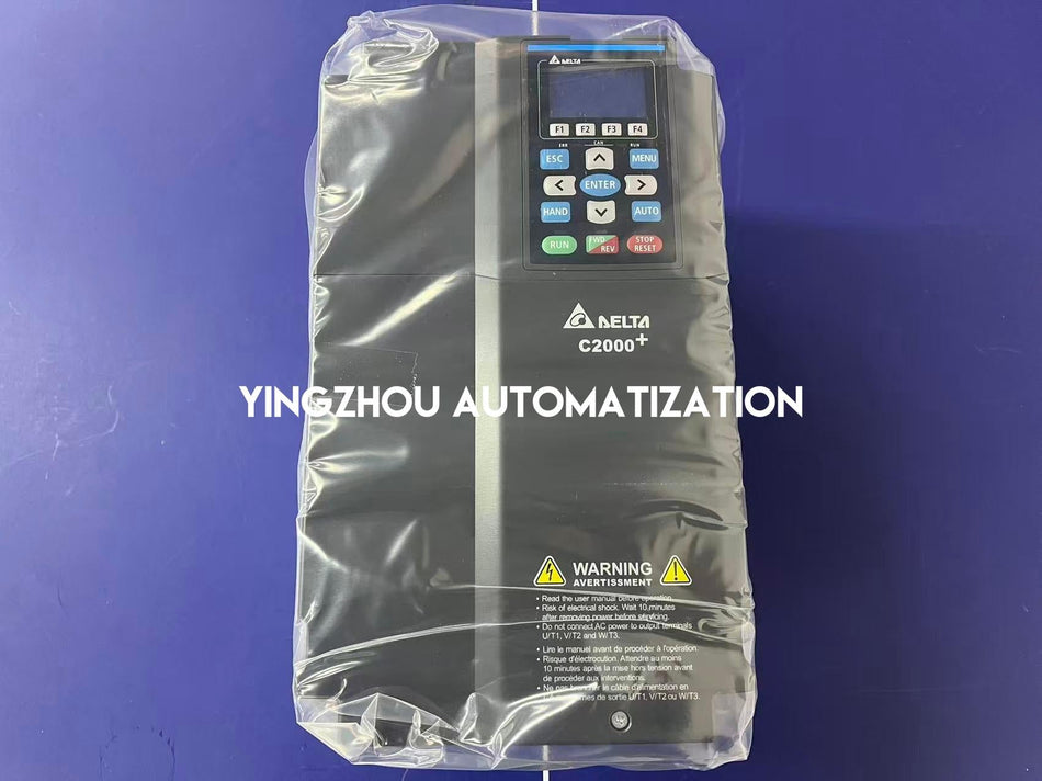 Delta VFD-C2000 VFD110C23A-21 AC Drive - 11kW (15HP), 230V 3-Phase, FOC Control-vezhoo