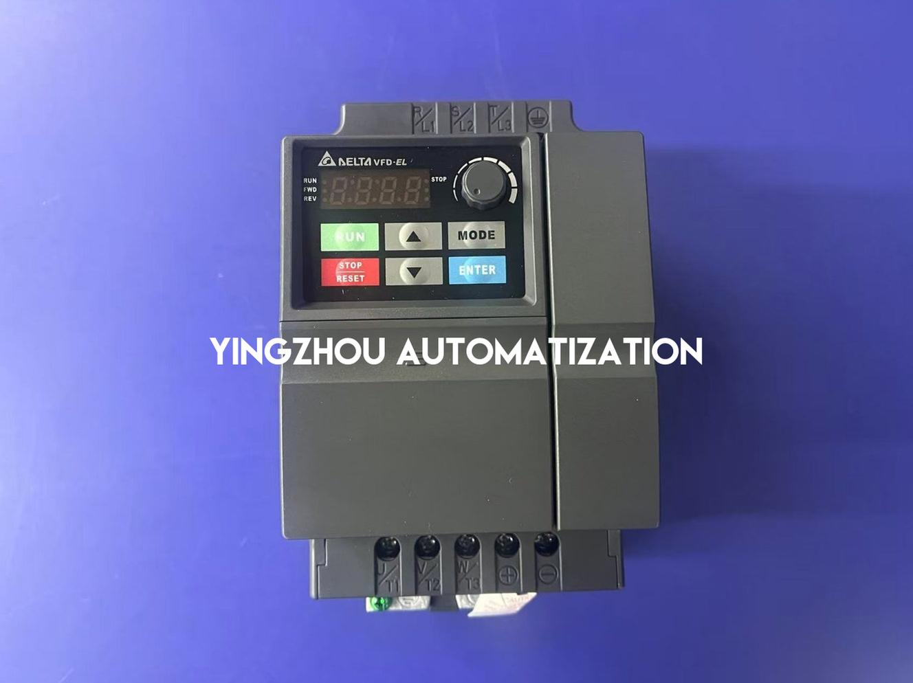 Delta VFD-EL Series VFD037EL23A AC Drive - 3.7kW (5HP), 230V 3-Phase Input, 17A-vezhoo