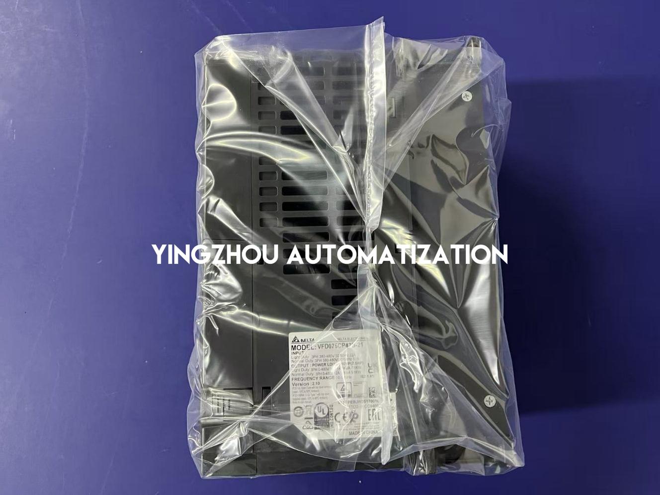 Delta VFD075CP43B-21 CP2000 Series VFD - 7.5kW (10HP), 460V 3-Phase, IP21-vezhoo
