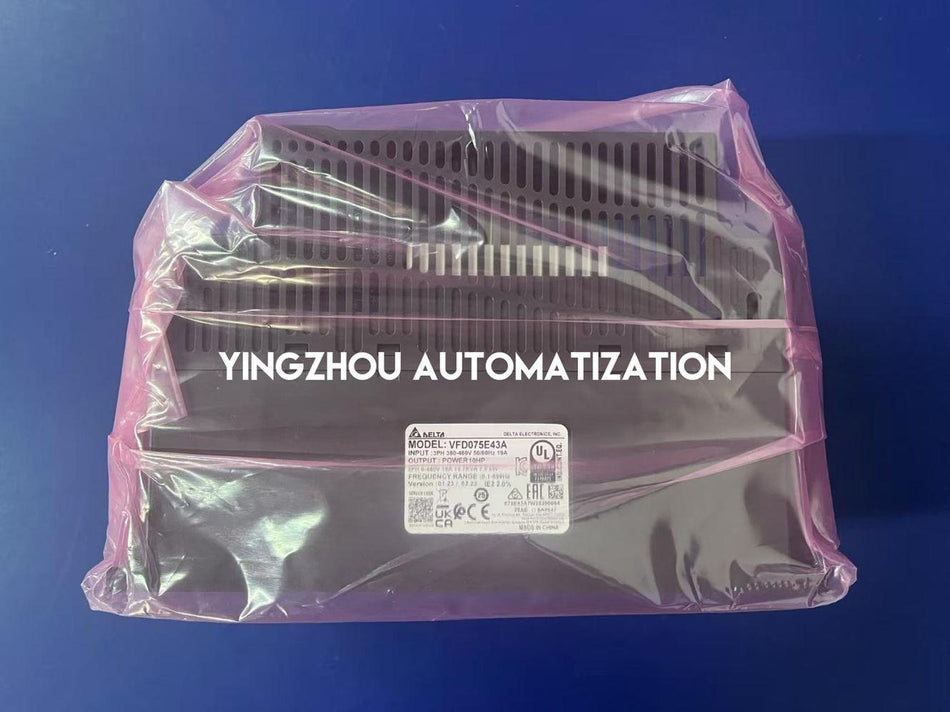 Delta VFD075E43A VFD-E Series AC Drive, 7.5kW 10HP, 460V 3-Phase-vezhoo