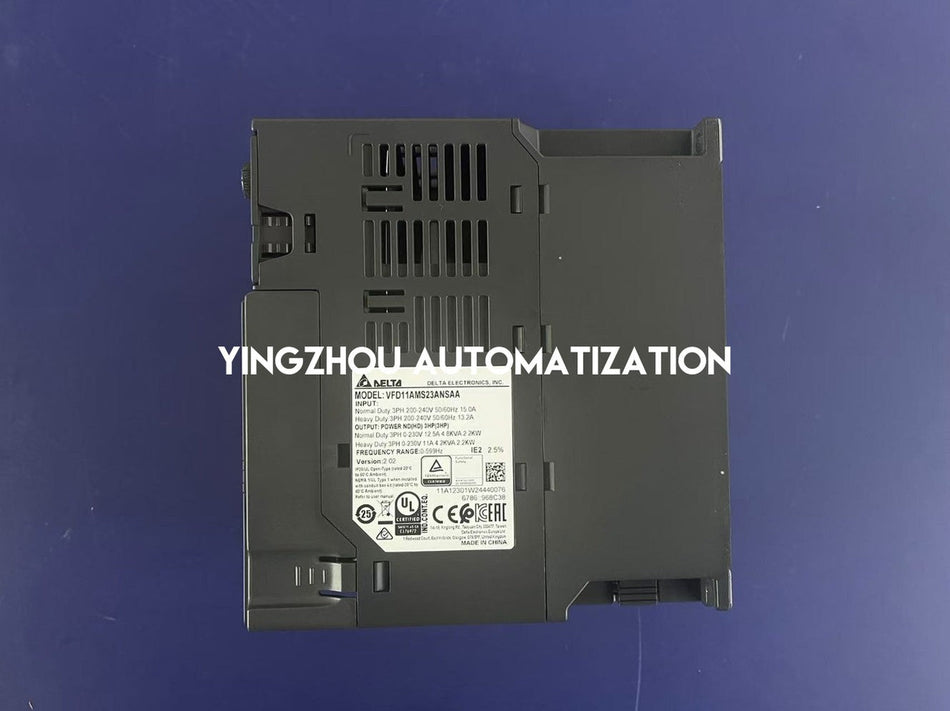 Delta VFD11AMS23ANSAA MS300 Series VFD - 2.2kW (3HP), 230V 3-Phase Input, Compact Vector Control-vezhoo