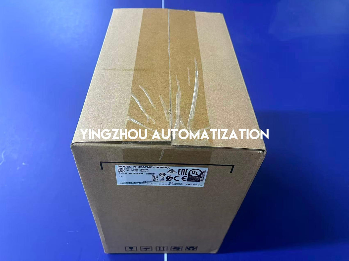Delta VFD2A7ME43ANNAA ME300 Series VFD - 0.75kW (1HP), 460V 3-Phase, IP20, Built-in STO-vezhoo