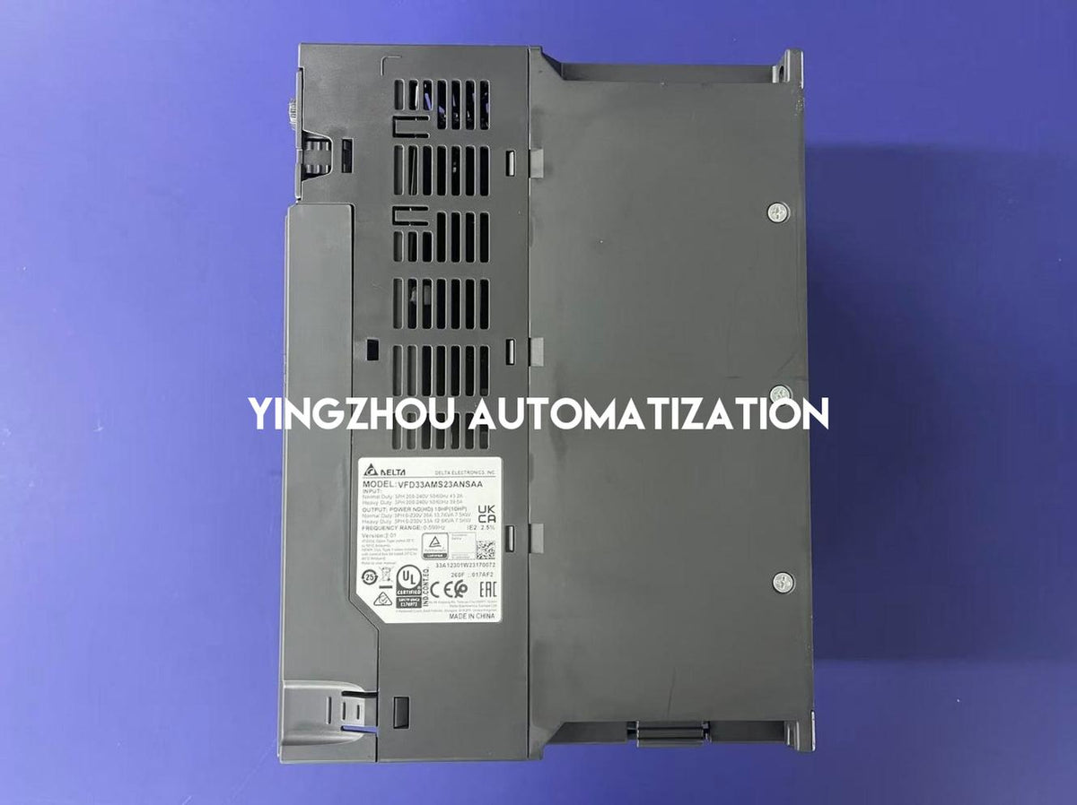 Delta VFD33AMS23ANSAA MS300 Series VFD - 7.5kW (10HP), 230V 3-Phase Input, Compact Vector Control-vezhoo