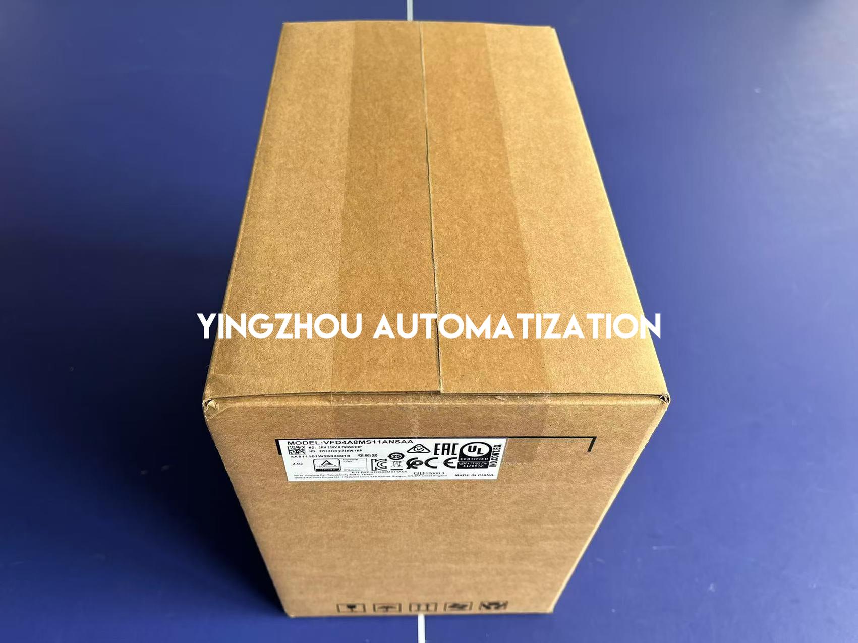 Delta VFD4A8MS11ANSAA MS300 Series VFD - 0.75kW (1HP), 115V Single-Phase Input, Compact Vector Control-vezhoo