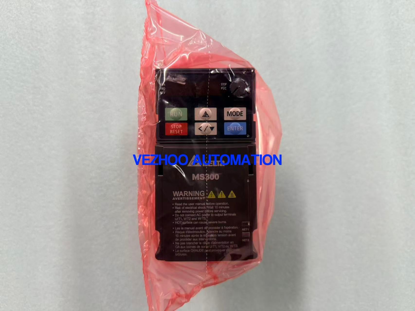 Delta VFD4A8MS23ANSAA Compact Vector Drive MS300 Series 1.5kW 2HP 230V 3-Phase AC Motor Inverter-vezhoo