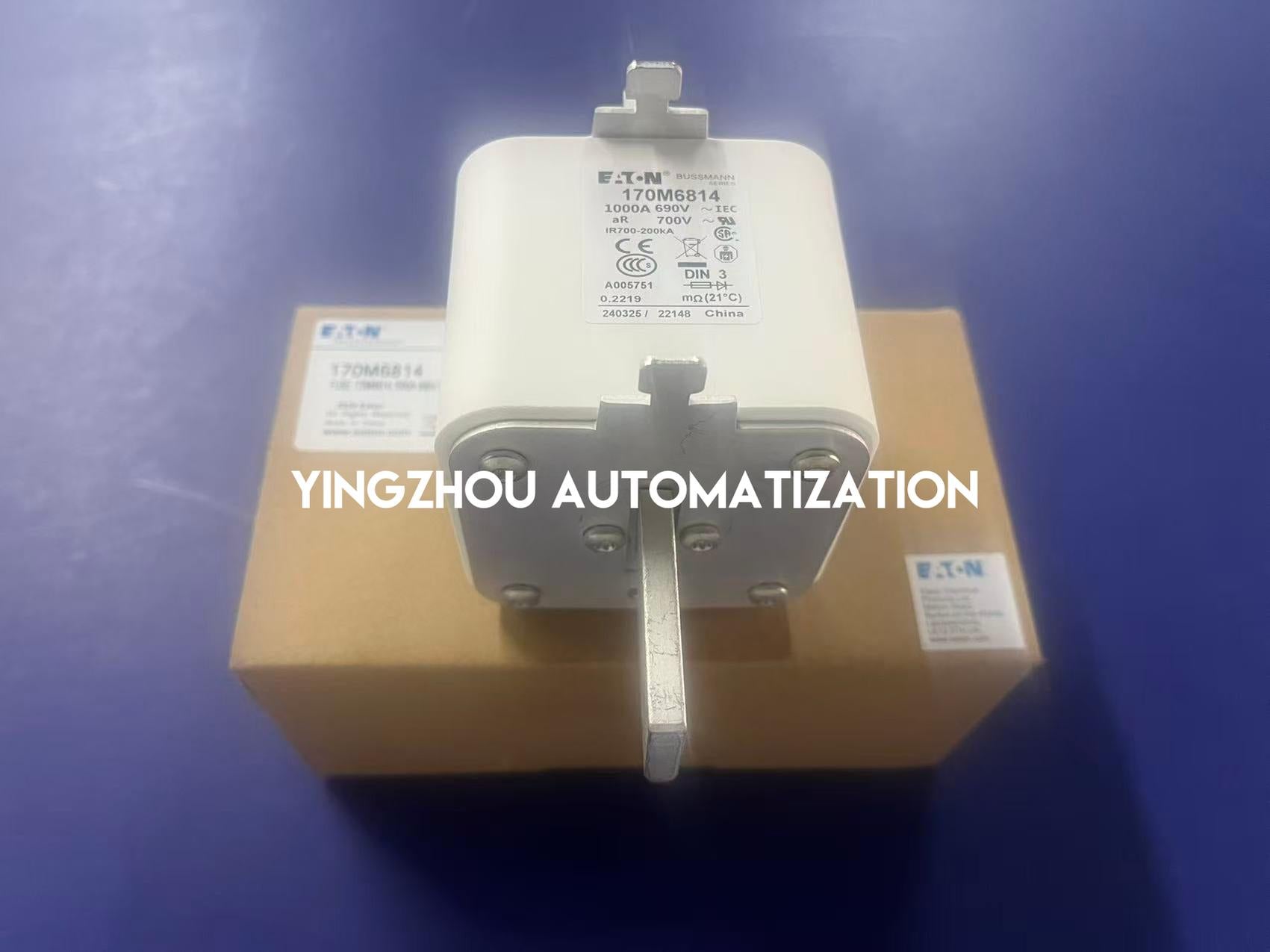Eaton Bussmann 170M6814 High-Speed Square Body Fuse | 1000A | 690V AC | Size 3-vezhoo