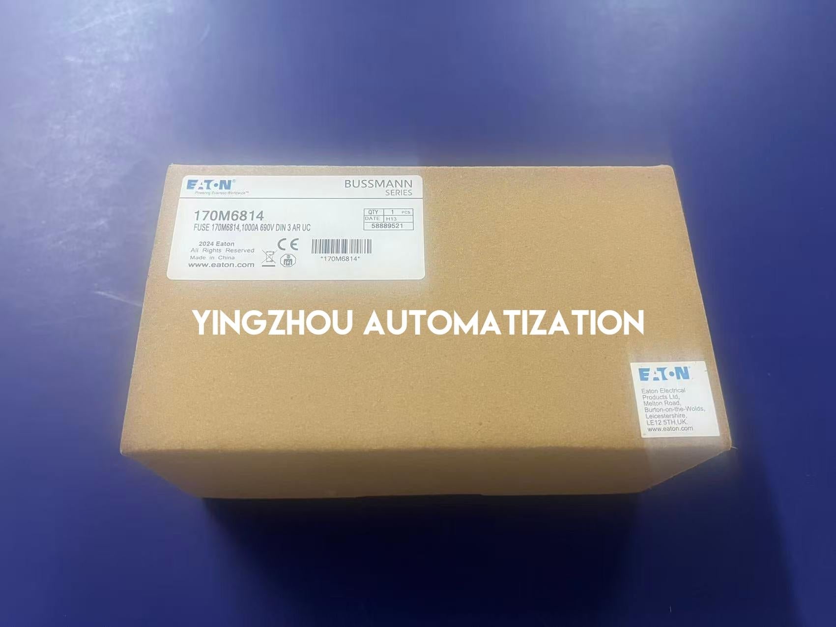 Eaton Bussmann 170M6814 High-Speed Square Body Fuse | 1000A | 690V AC | Size 3-vezhoo