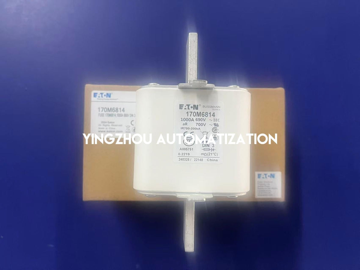 Eaton Bussmann 170M6814 High-Speed Square Body Fuse | 1000A | 690V AC | Size 3-vezhoo