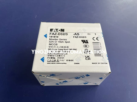 Eaton Moeller FAZ-D32/3 Miniature Circuit Breaker | 3-Pole, 32A, Type D Curve-vezhoo