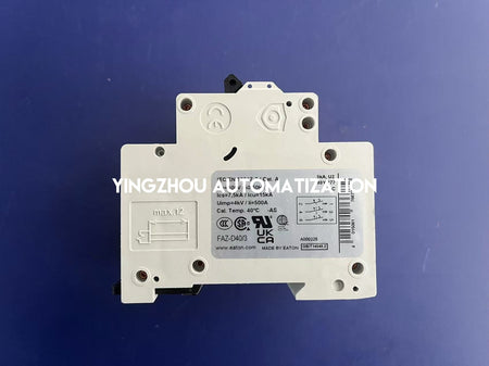Eaton Moeller FAZ-D40/3 Miniature Circuit Breaker | 3-Pole, 40A, Type D Curve-vezhoo