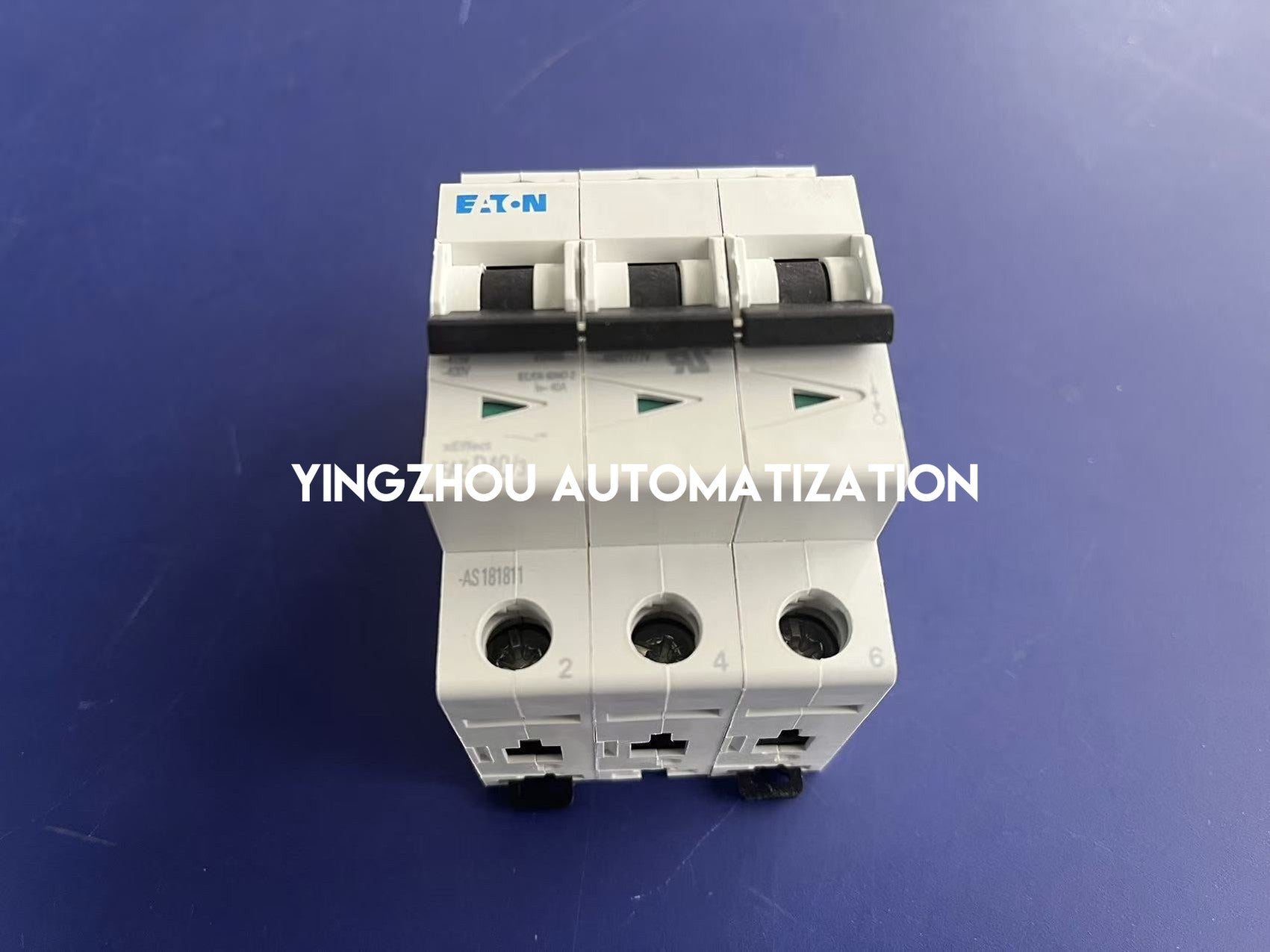Eaton Moeller FAZ-D40/3 Miniature Circuit Breaker | 3-Pole, 40A, Type D Curve-vezhoo