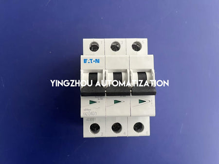 Eaton Moeller FAZ-D40/3 Miniature Circuit Breaker | 3-Pole, 40A, Type D Curve-vezhoo