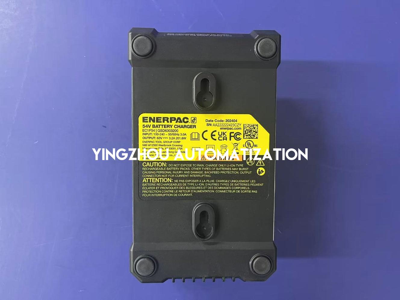 Enerpac EC1F54 54V Fast Battery Charger | 1.5 Hour Charge Cycle-vezhoo