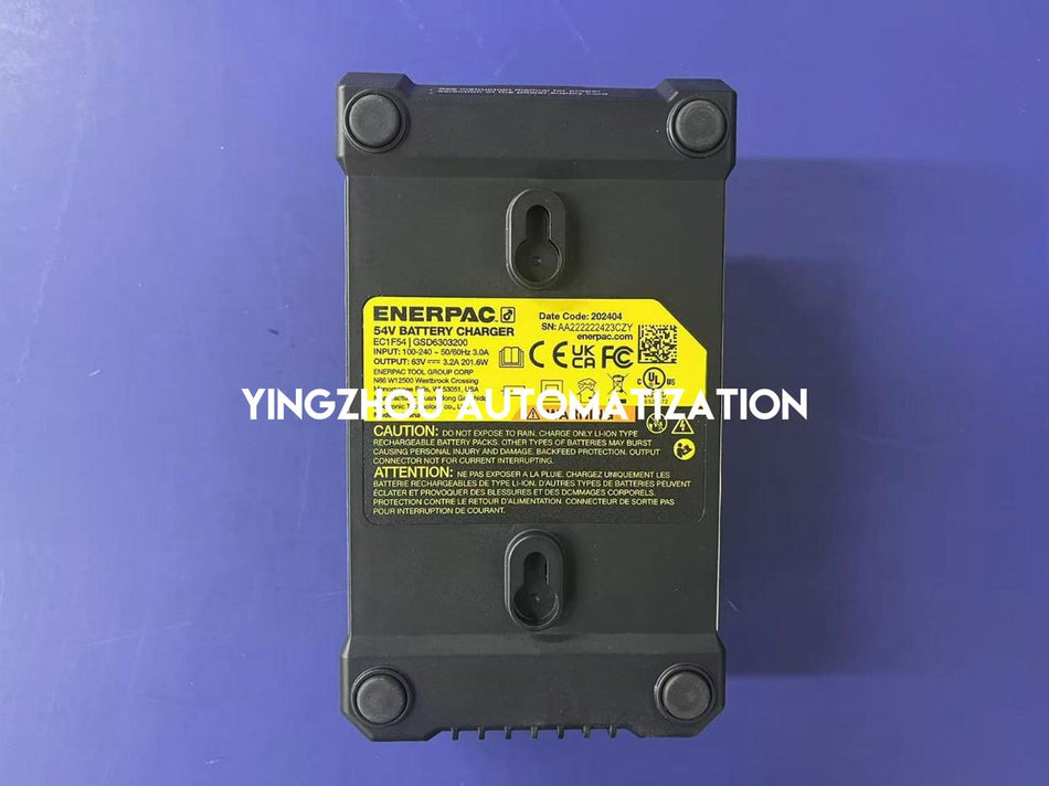 Enerpac EC1F54 54V Fast Battery Charger | 1.5 Hour Charge Cycle-vezhoo
