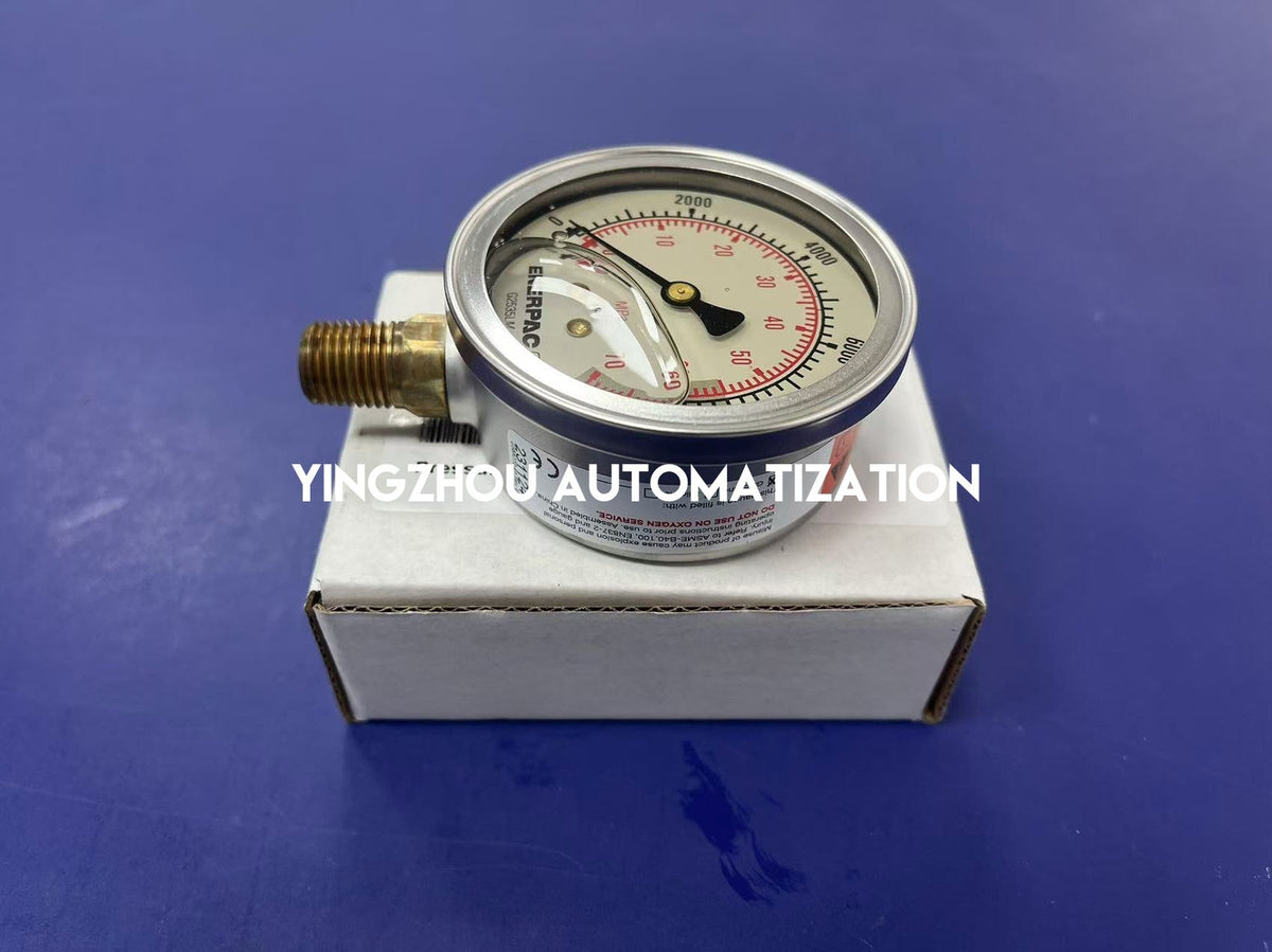 Enerpac G2535L Hydraulic Pressure Gauge - Glycerine Filled 10,000 psi (700 bar) | 2.5" Face Lower Mount | Brand New Original Genuine-vezhoo