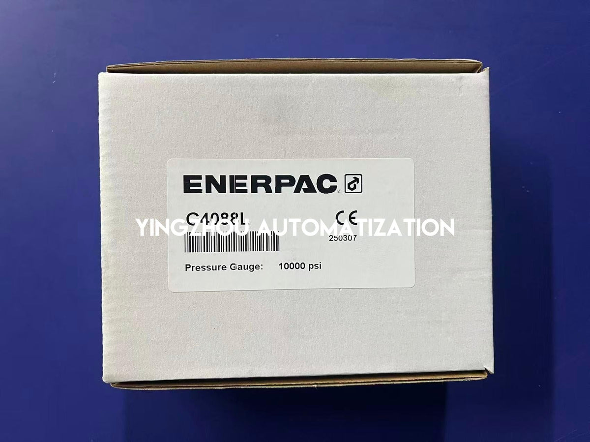 Enerpac G4088L Hydraulic Pressure Gauge | 4" Face | 0-10,000 psi / 0-700 bar | 1/4" NPT-vezhoo