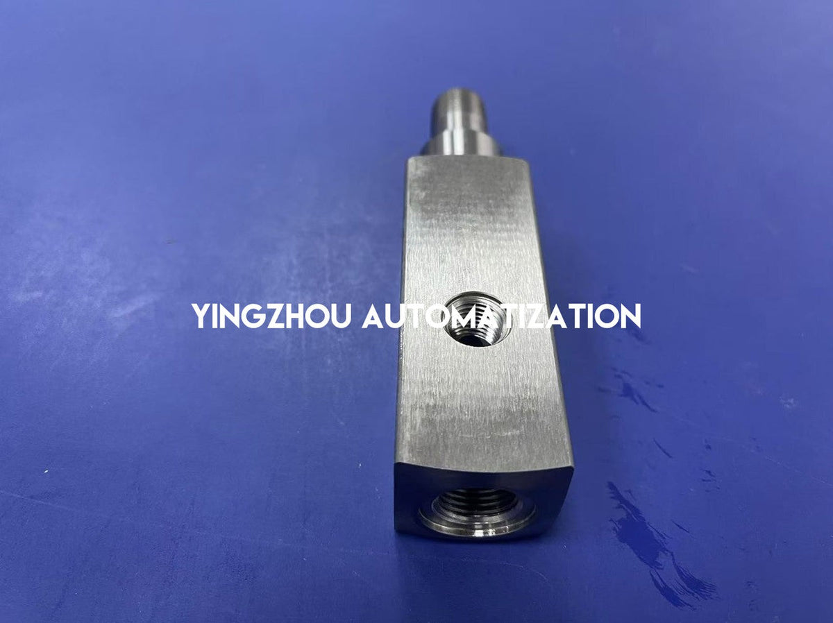 Enerpac GA3 Gauge Adaptor | 10,000 psi, 1/4" NPTF Gauge Port, 3/8" NPTF Ends-vezhoo