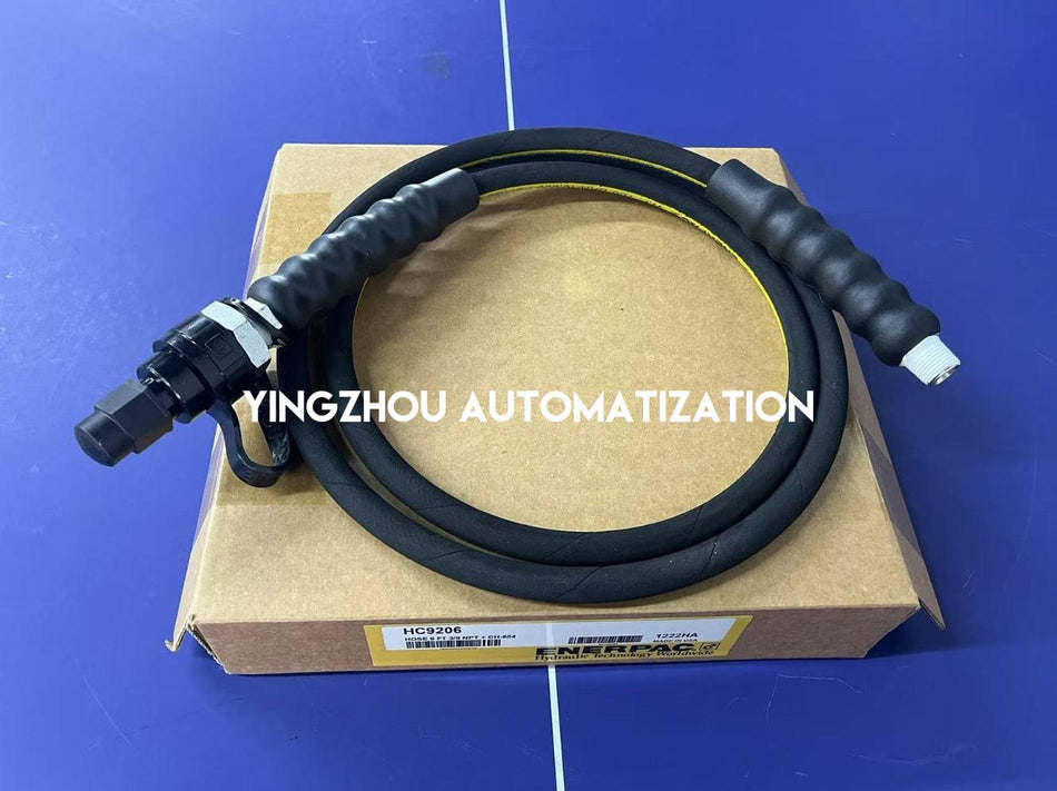 Enerpac HC9206 Heavy-Duty Hydraulic Hose | 6 ft, 10,000 psi, 1/4" ID-vezhoo