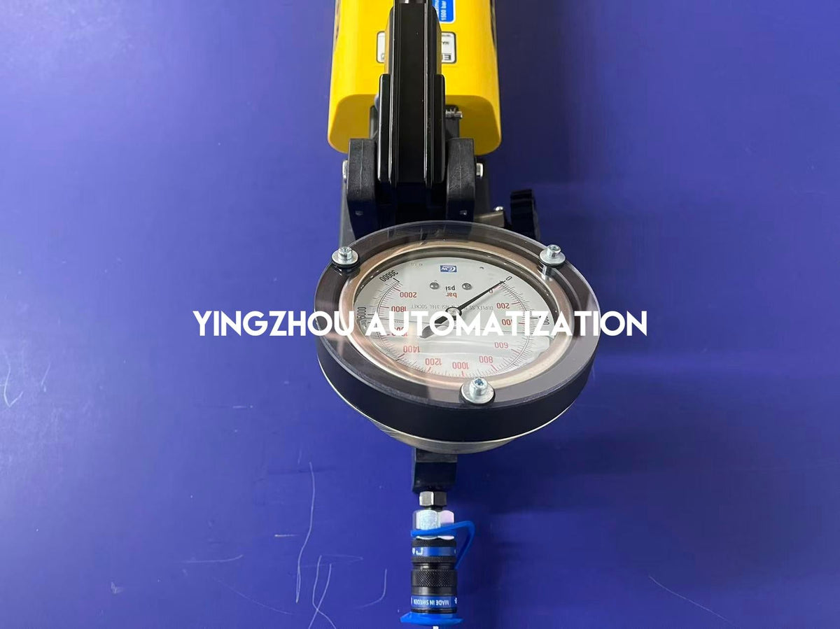 Enerpac HPT1500 Ultra-High Pressure Hydraulic Hand Pump | 21,750 psi, Two-Speed, with Gauge-vezhoo