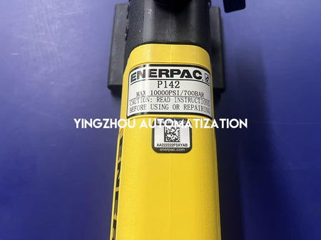 Enerpac P142 Lightweight Hydraulic Hand Pump | 10,000 PSI | Two-Speed | 20 in³ Usable Oil-vezhoo