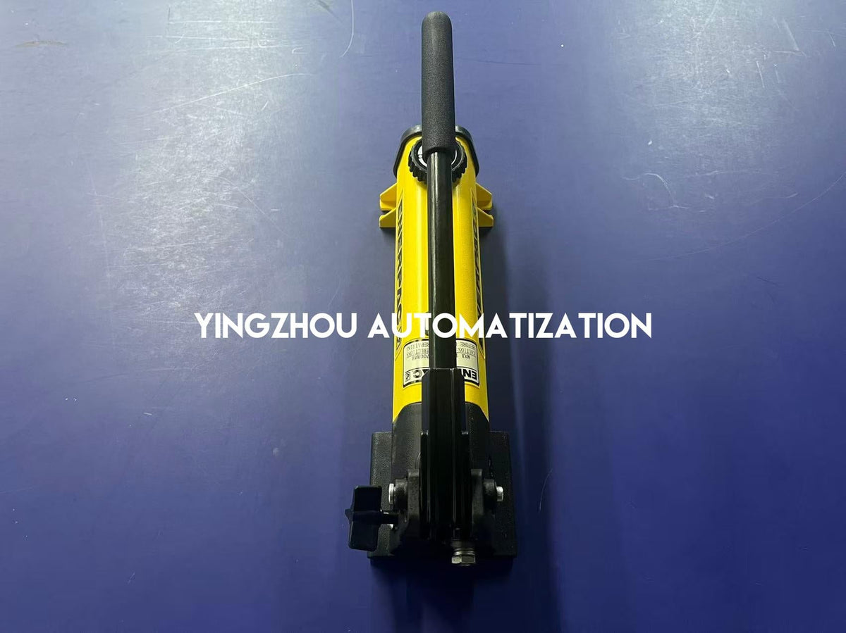 Enerpac P142 Lightweight Hydraulic Hand Pump | 10,000 PSI | Two-Speed | 20 in³ Usable Oil-vezhoo