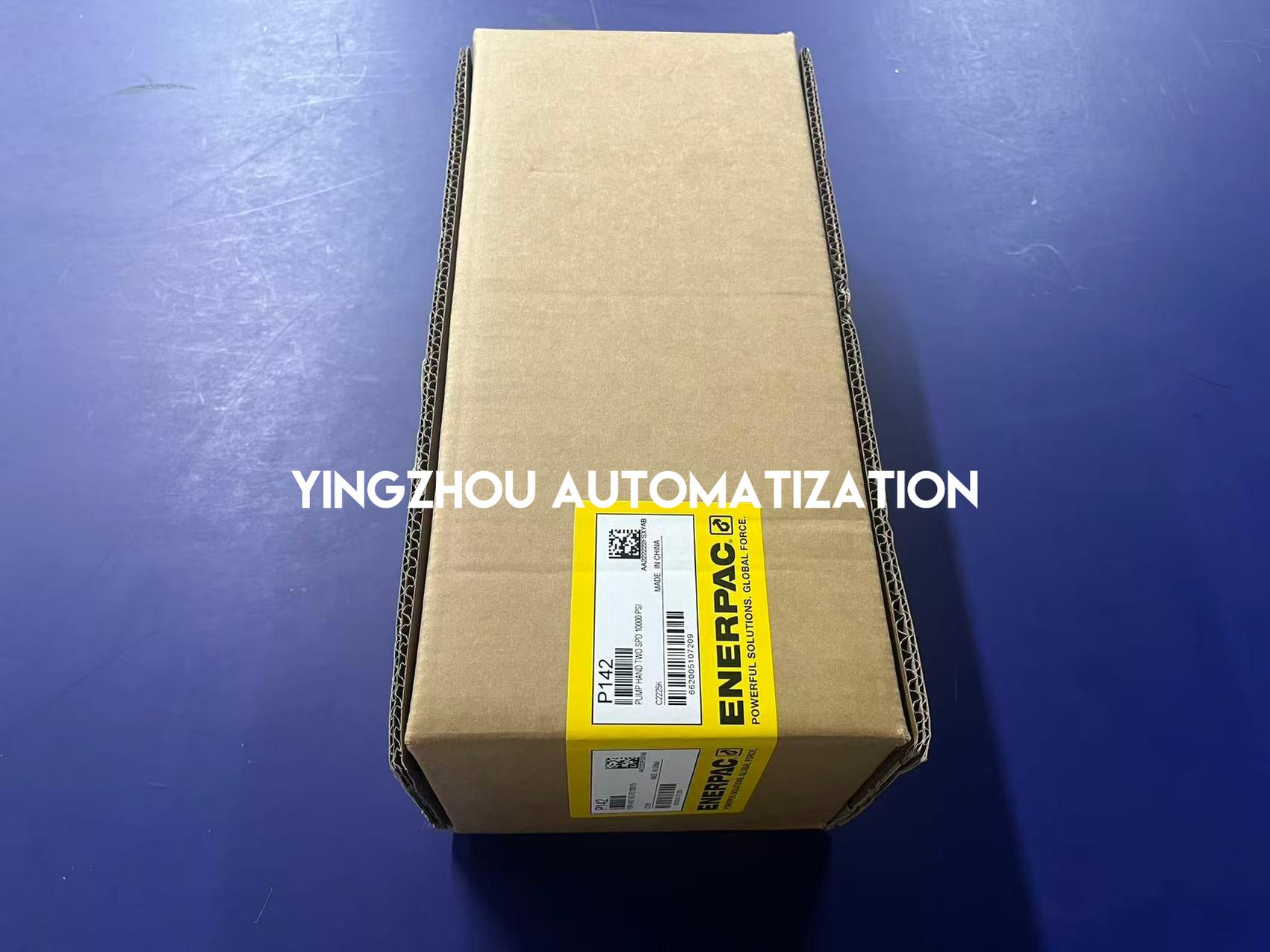 Enerpac P142 Lightweight Hydraulic Hand Pump | 10,000 PSI | Two-Speed | 20 in³ Usable Oil-vezhoo