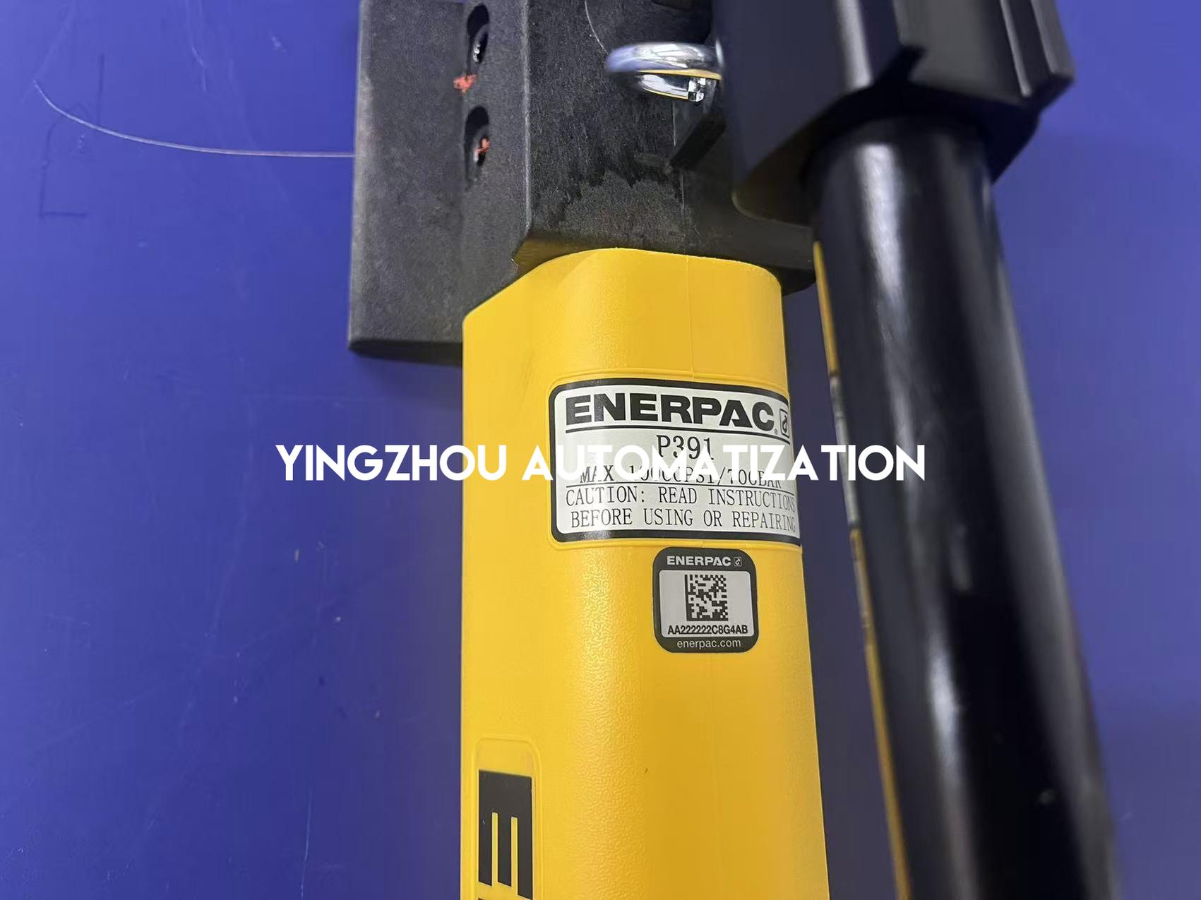 Enerpac P391 Lightweight Hydraulic Hand Pump | Single-Speed, 10,000 psi, 55 in³ Oil Capacity-vezhoo