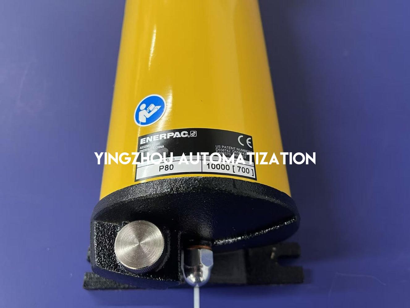 Enerpac P80 Two-Speed ULTIMA Steel Hydraulic Hand Pump | 10,000 psi, 134 in³ Oil-vezhoo