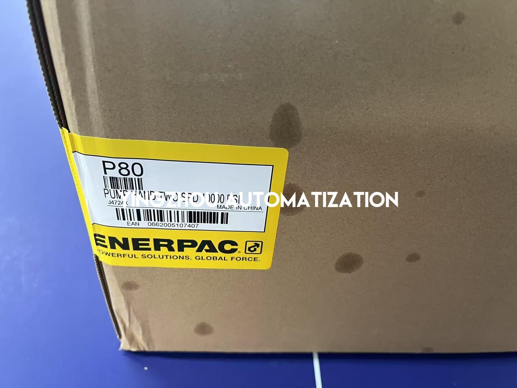 Enerpac P80 Two-Speed ULTIMA Steel Hydraulic Hand Pump | 10,000 psi, 134 in³ Oil-vezhoo