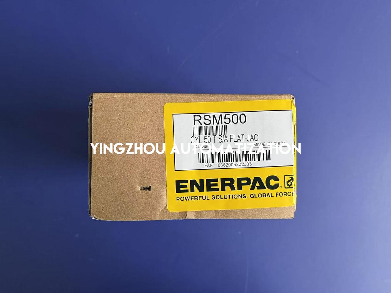 Enerpac RSM500 Low Height Hydraulic Cylinder | 50 Ton Capacity, 0.63" Stroke-vezhoo