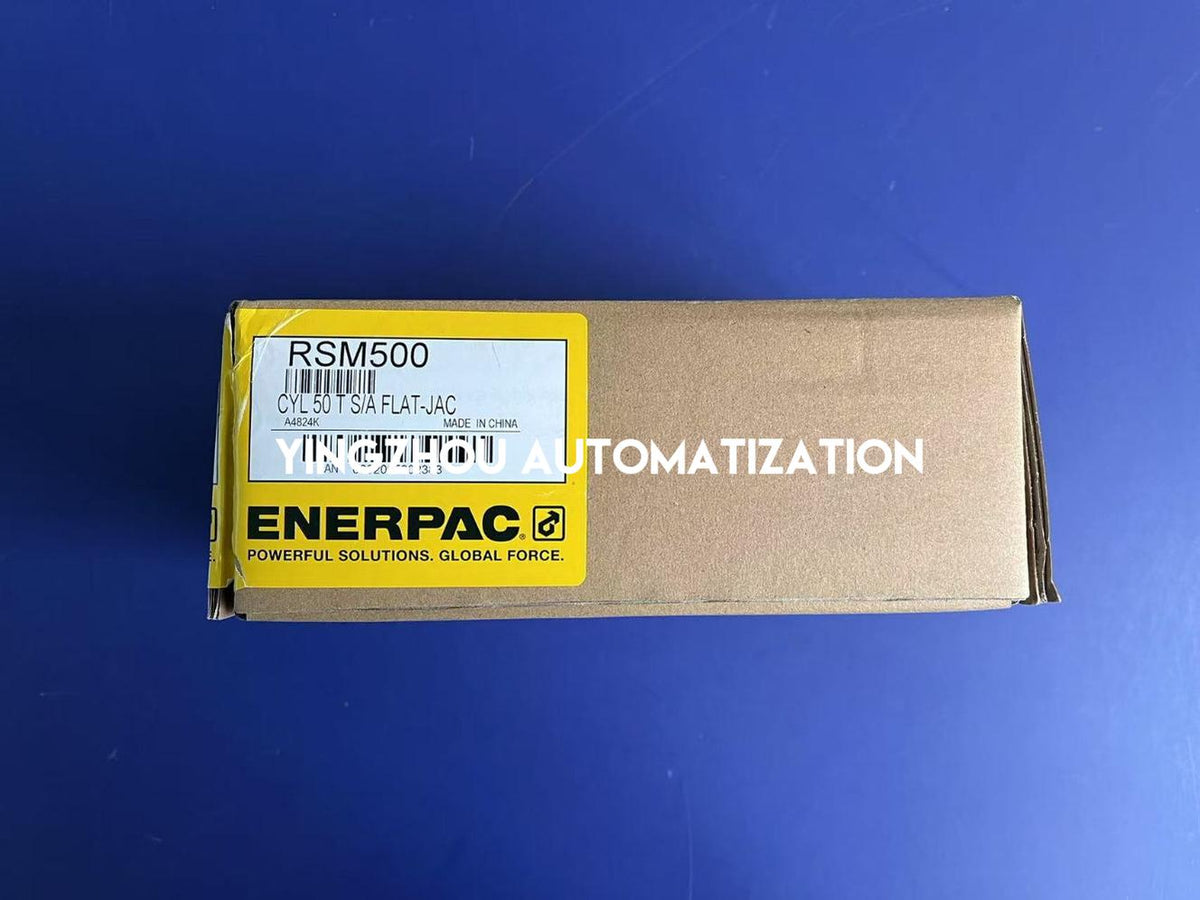 Enerpac RSM500 Low Height Hydraulic Cylinder | 50 Ton Capacity, 0.63" Stroke-vezhoo