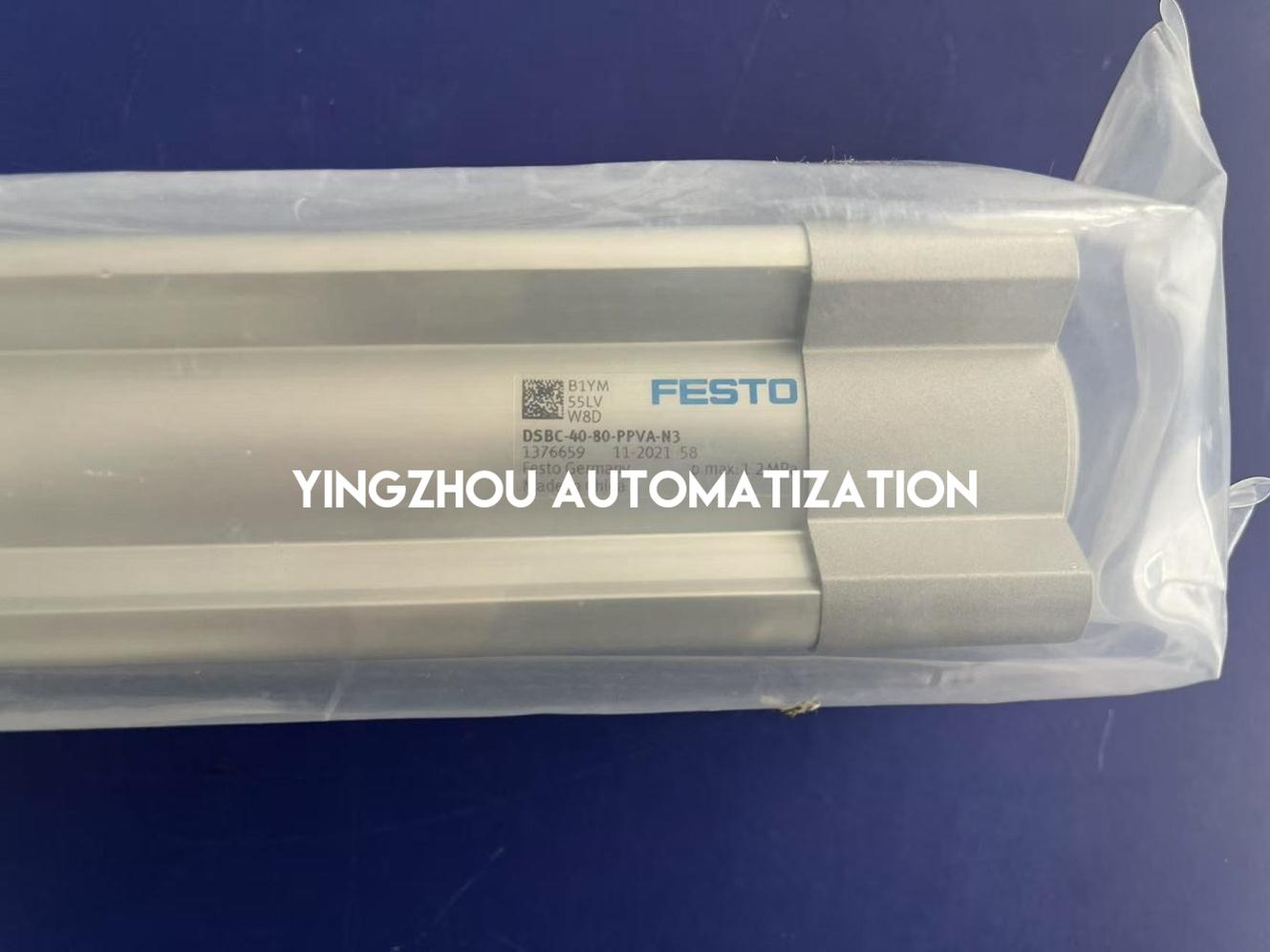 Festo 1376659 DSBC-40-80-PPVA-N3 Standard Cylinder | ISO 15552 | 40mm Bore | 80mm Stroke-vezhoo
