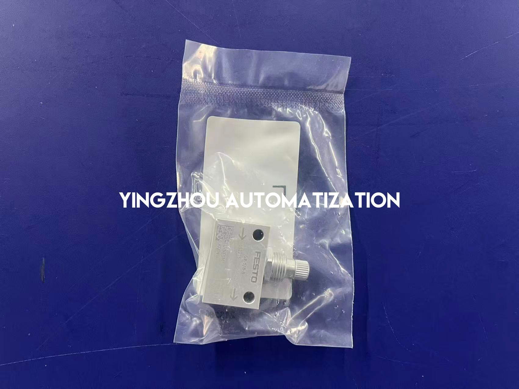 Festo 151215 GR-1/8-B One-Way Flow Control Valve | In-line | G1/8" Ports-vezhoo