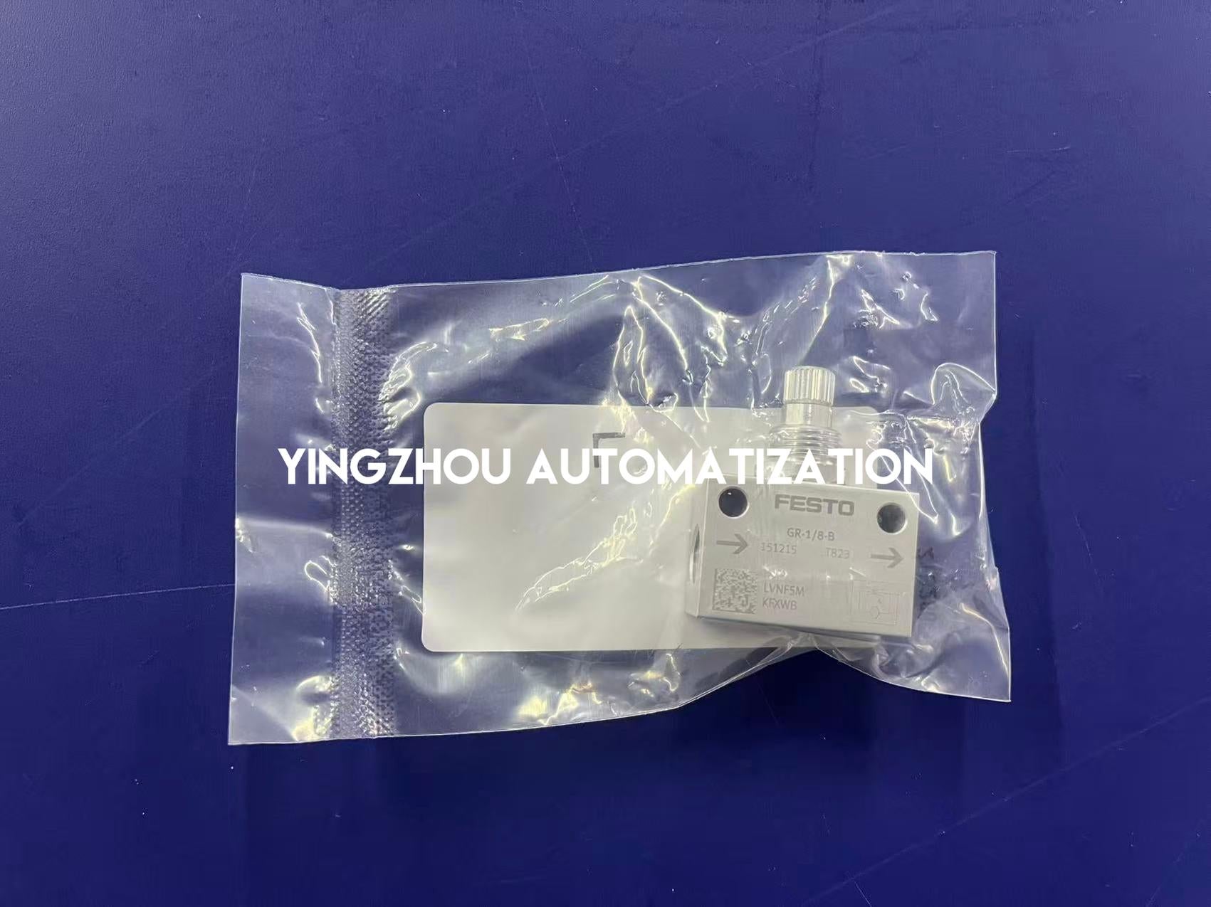 Festo 151215 GR-1/8-B One-Way Flow Control Valve | In-line | G1/8" Ports-vezhoo
