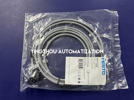 Festo 151688 KMEB-1-24-2.5-LED Solenoid Cable Socket | 2.5m Cable | 24V DC | LED Status-vezhoo