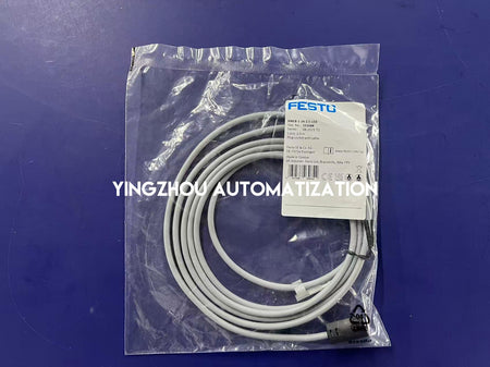 Festo 151688 KMEB-1-24-2.5-LED Solenoid Cable Socket | 2.5m Cable | 24V DC | LED Status-vezhoo