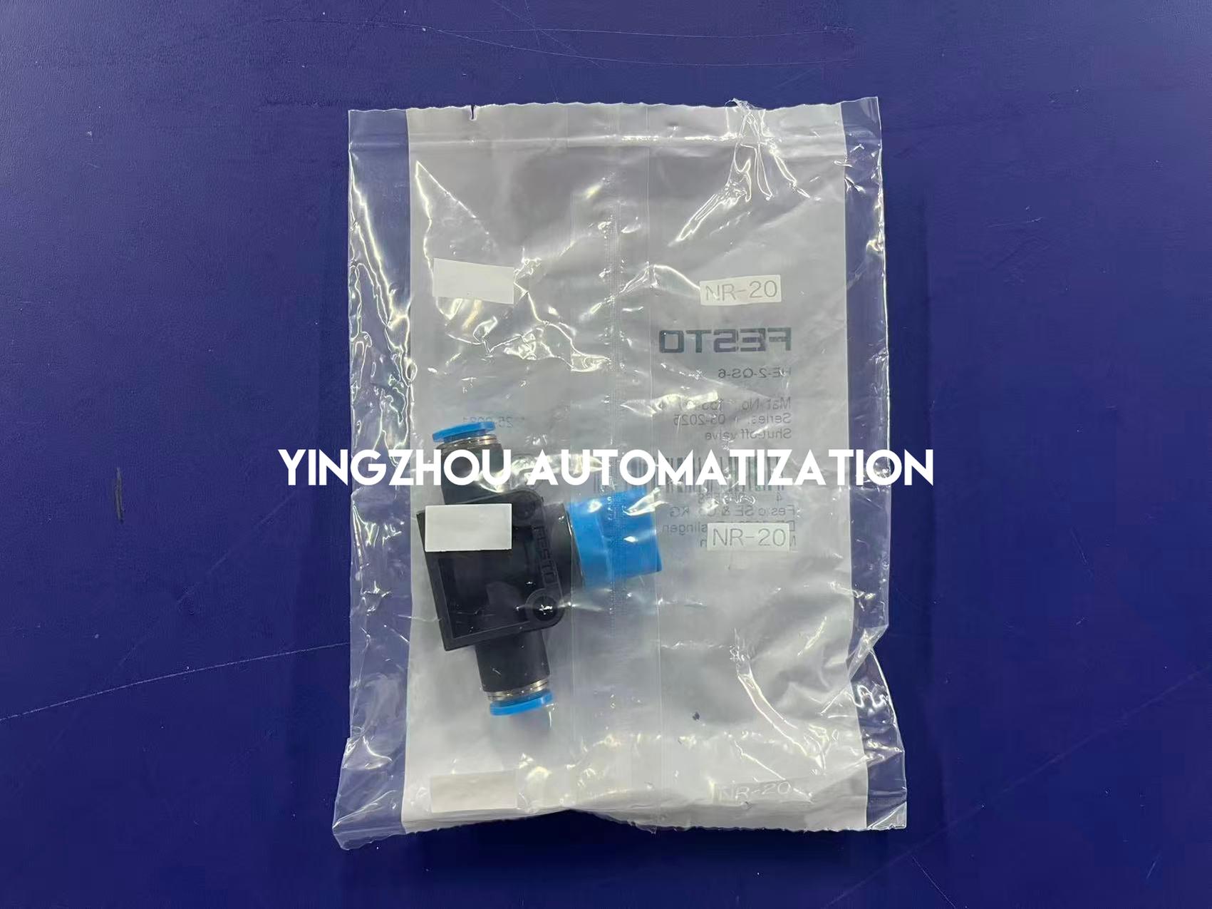 Festo 153467 HE-2-QS-6 Manual Shut-Off Valve | 6mm Push-In | 2/2-Way Bistable-vezhoo