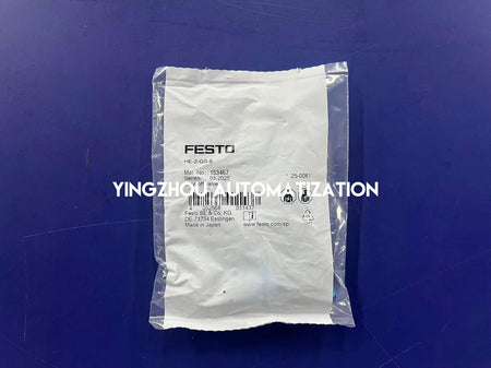 Festo 153467 HE-2-QS-6 Manual Shut-Off Valve | 6mm Push-In | 2/2-Way Bistable-vezhoo