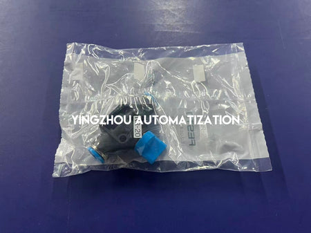 Festo 153468 HE-2-QS-8 Manual Shut-Off Valve | 8mm Push-In | 2/2-Way Bistable-vezhoo