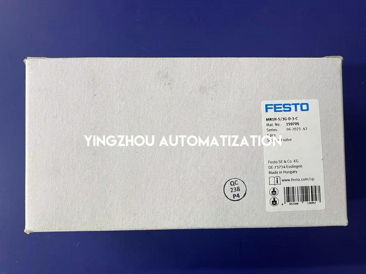Festo 159705 MN1H-5/3G-D-3-C Solenoid Valve | 5/3-Way | G1/2" | Mid-Position Closed-vezhoo