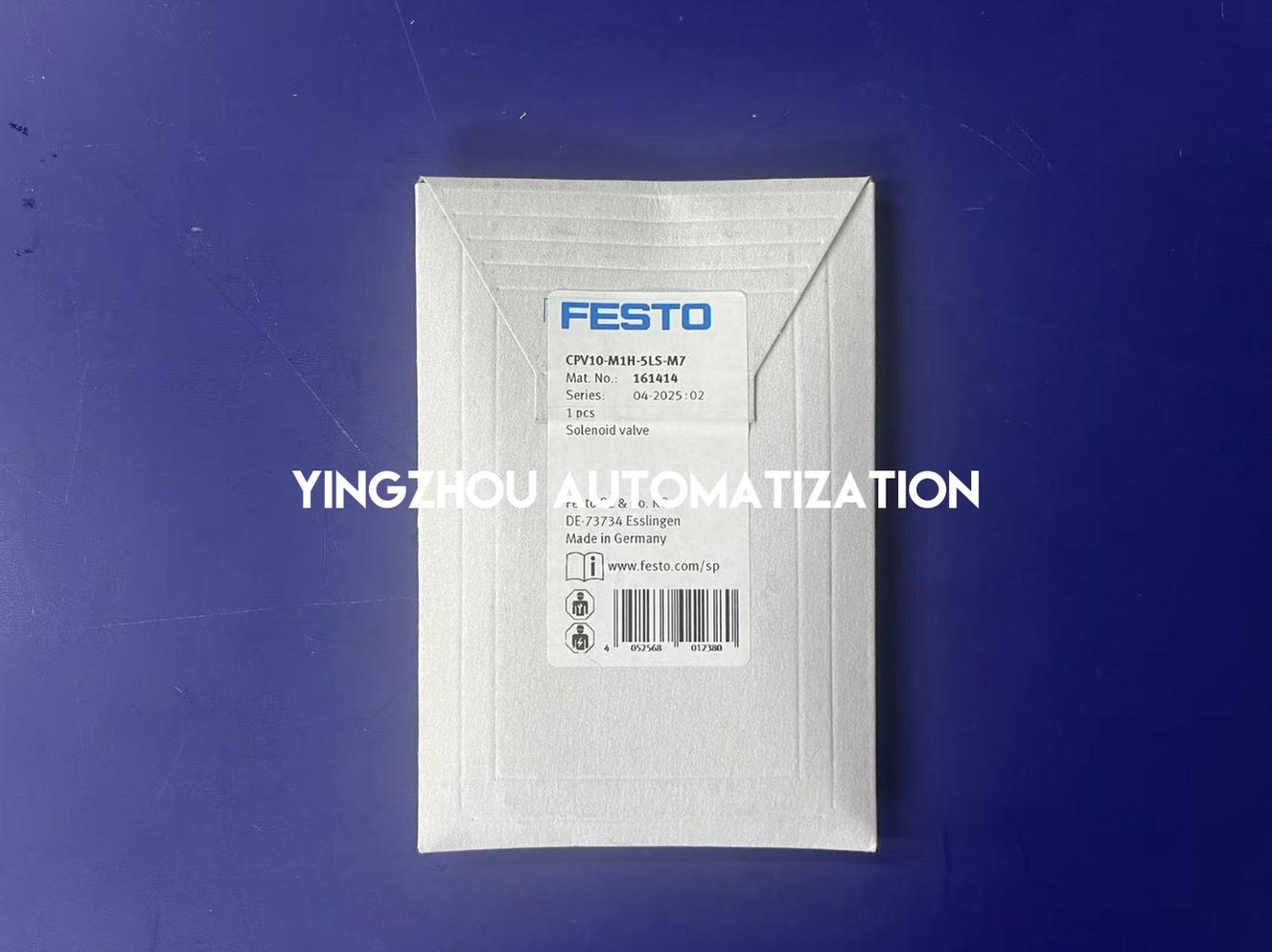 Festo 161414 CPV10-M1H-5LS-M7 Solenoid Valve Slice | 5/2-Way | Monostable | M7 Ports-vezhoo
