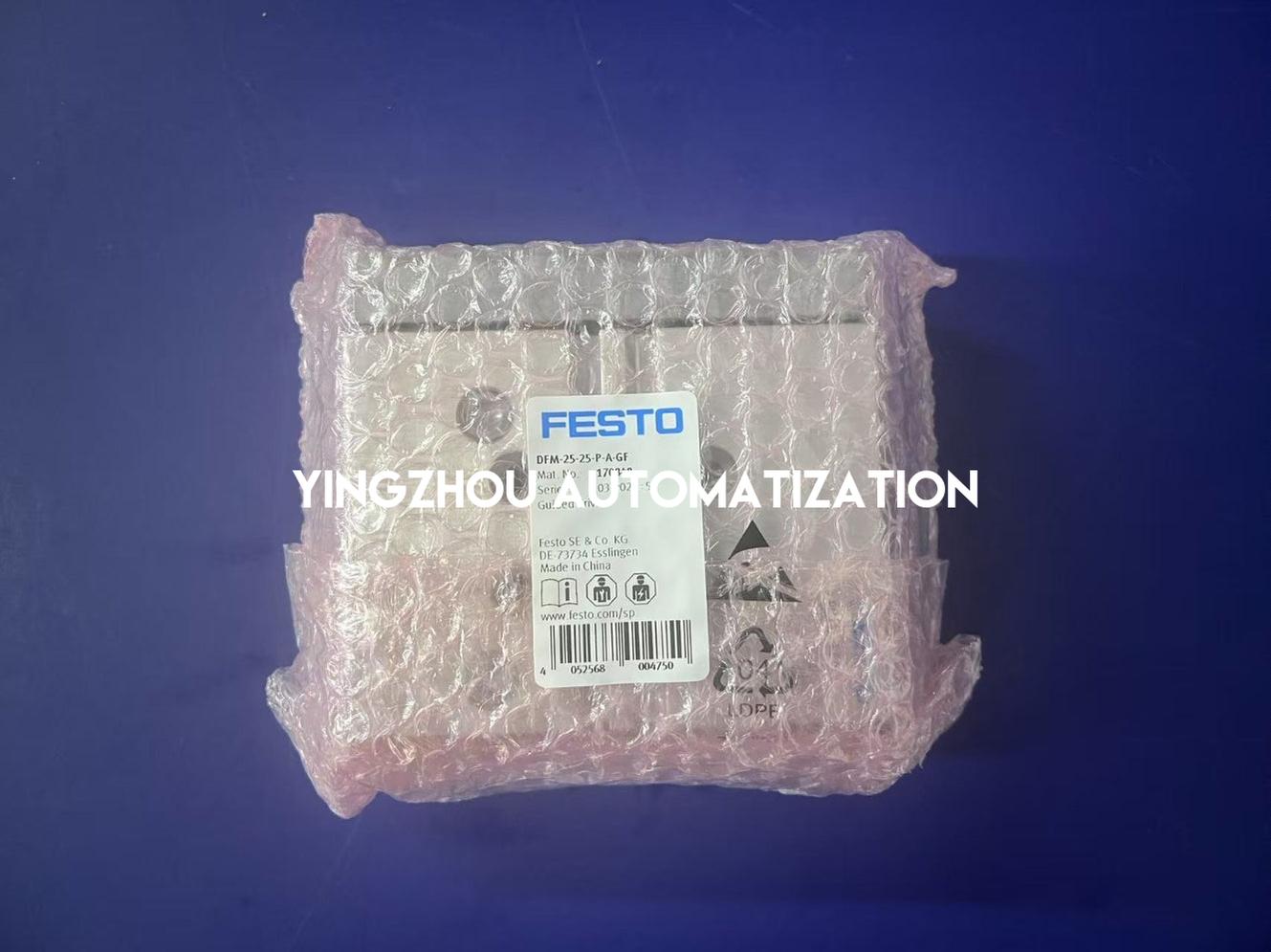 Festo 170848 DFM-25-25-P-A-GF Guided Cylinder | 25mm Bore | 25mm Stroke | Plain Bearing-vezhoo