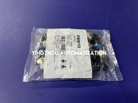 Festo 190659 QSL-1/4-4 Push-in Fitting | G1/4" to 4mm Tube | 90° Elbow-vezhoo
