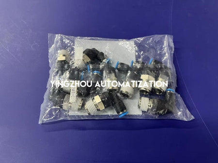 Festo 190659 QSL-1/4-4 Push-in Fitting | G1/4" to 4mm Tube | 90° Elbow-vezhoo